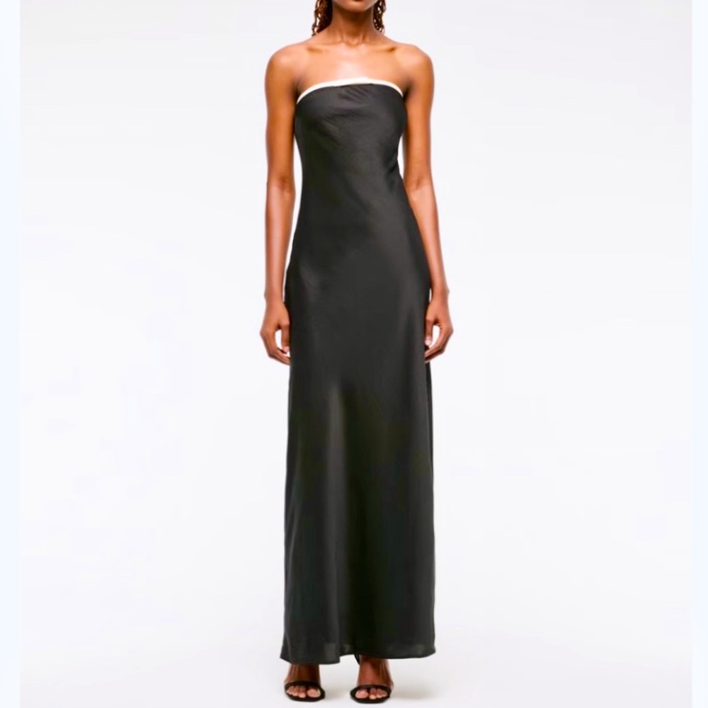 Abercrombie & Fitch Black Strapless Dress